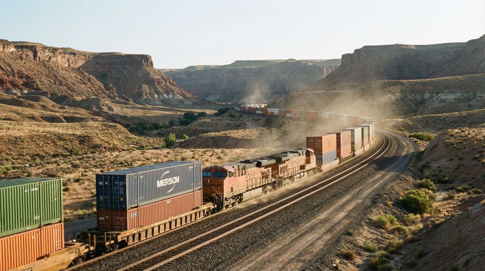 Ferrovia de carga em corredor logístico estratégico